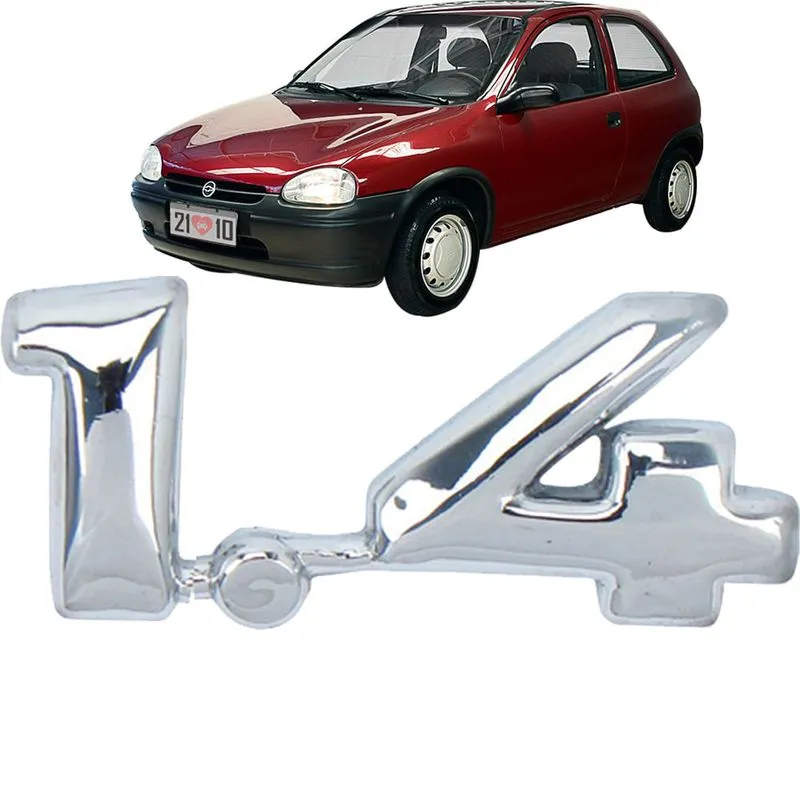 Emblema 1.4 Corsa 96-99 Cromado