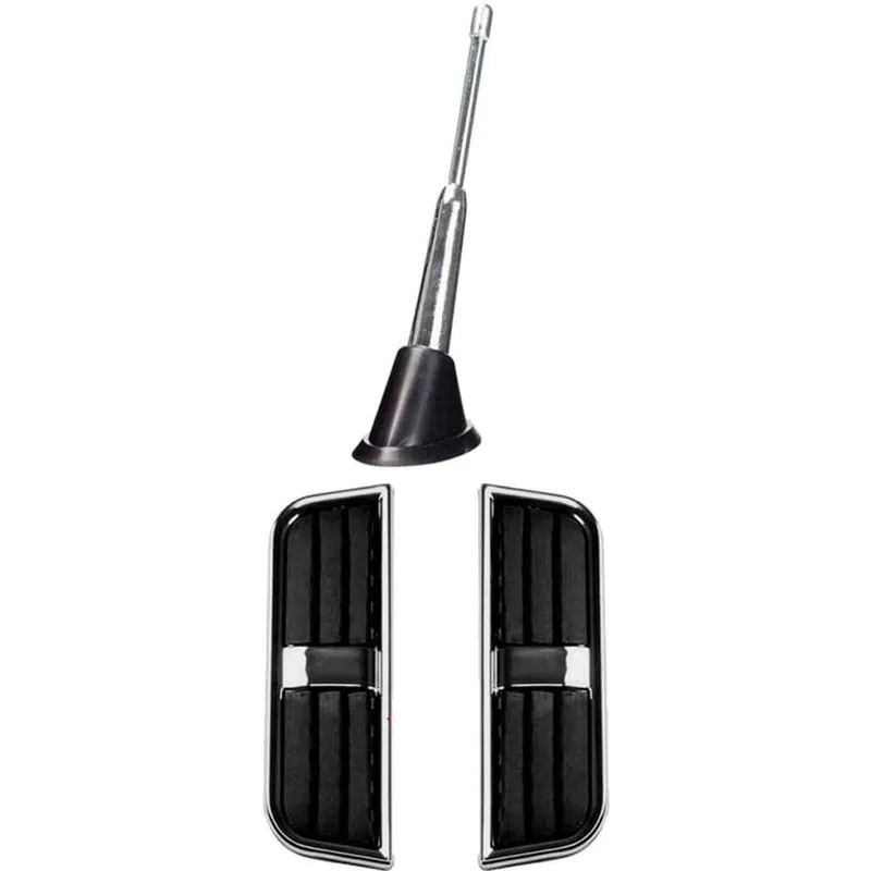 Antena Curta Crom Entrada Ar Crom Mercedes Classe Gl