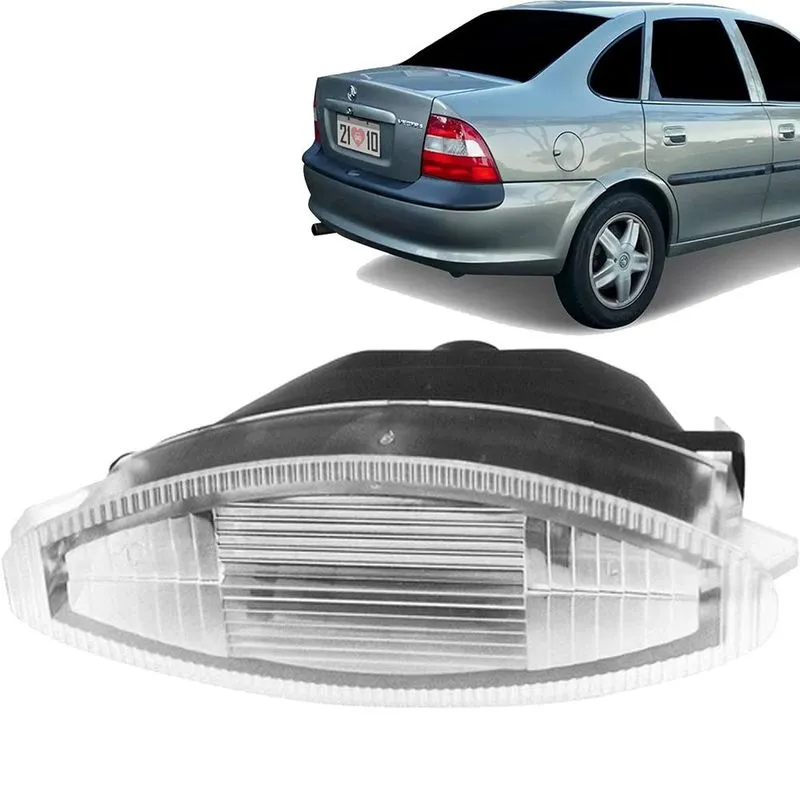 Lanterna Placa Vectra 06/08 Lente Acrilico Cristal