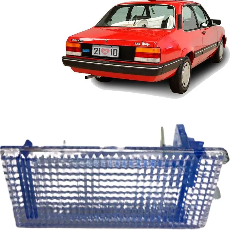 Lanterna Teto Monza 1988 a 1994 Acrílico Lamp Torpedo 10w