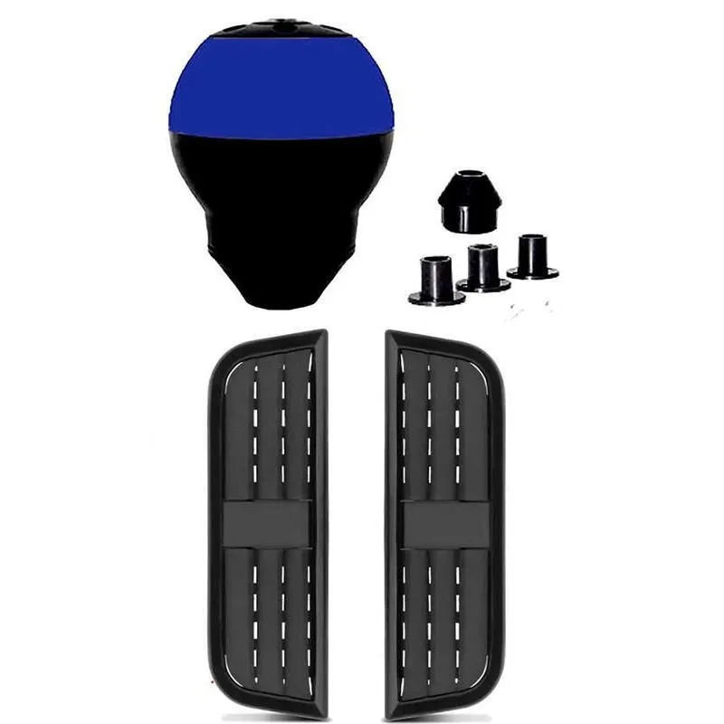 Manopla Câmbio Azul + Entrada De Ar Honda Civic