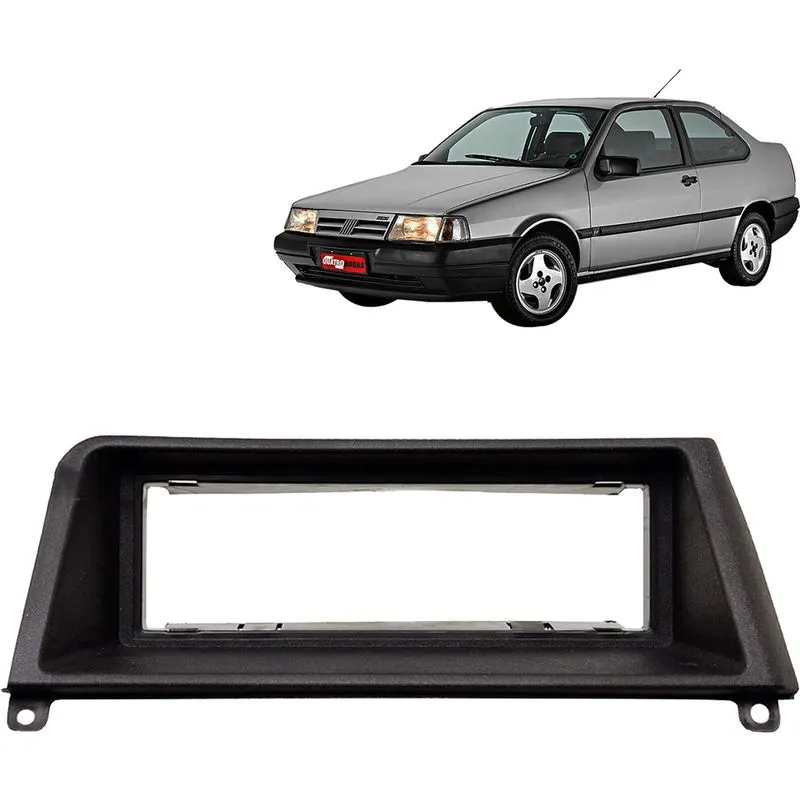 Moldura RáDio Tempra 95 A 99 Preta