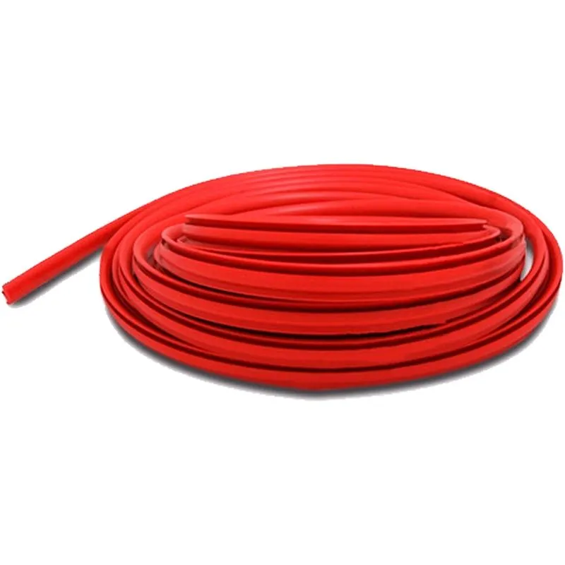 Filete Vermelho Parachoque Lateral Encaixe 50m Universal