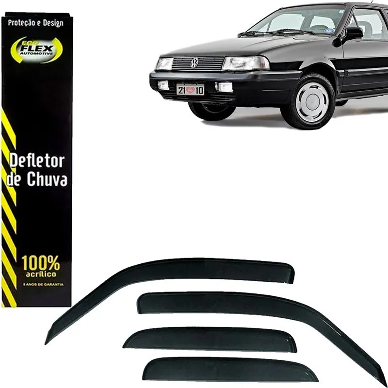 Calha De Chuva Santana/Quantum 1992 A 1998 4p C/Quebra Ven