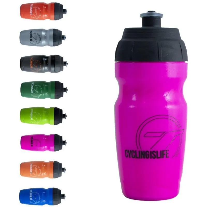Garrafa Caramanhola Térmica Squeeze Tsw 400Ml Bike - Pink
