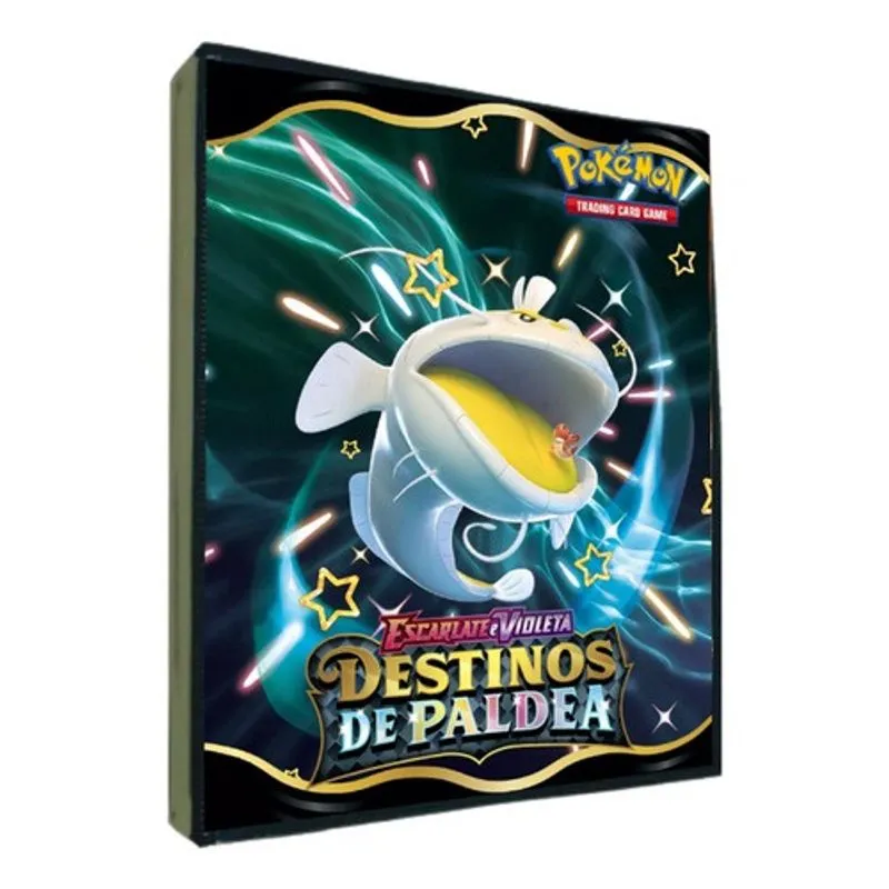 Clodsire Destinos De Paldea Album Pokemon Cards + 10 Folhas