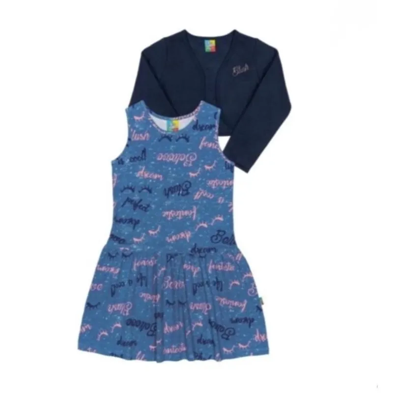 Vestido com bolero BeeLoop