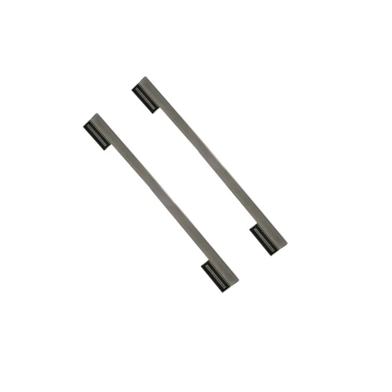 Puxador para porta minimalist niquel velho zen duplo 1000MM (1 metro) ZP2535.1000.889