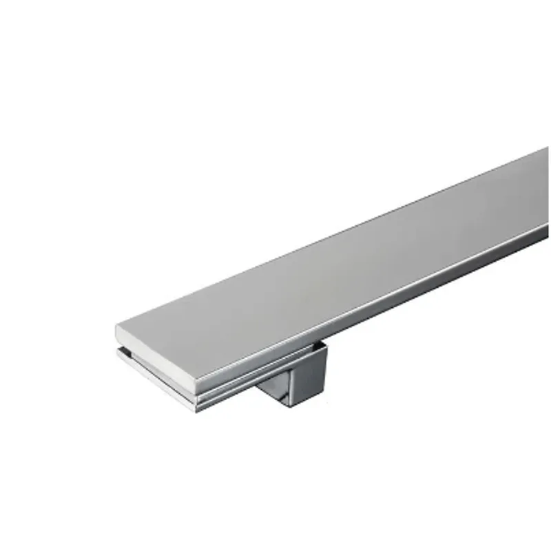 Puxador Big Living Duplo 1000mm Escovado Zen