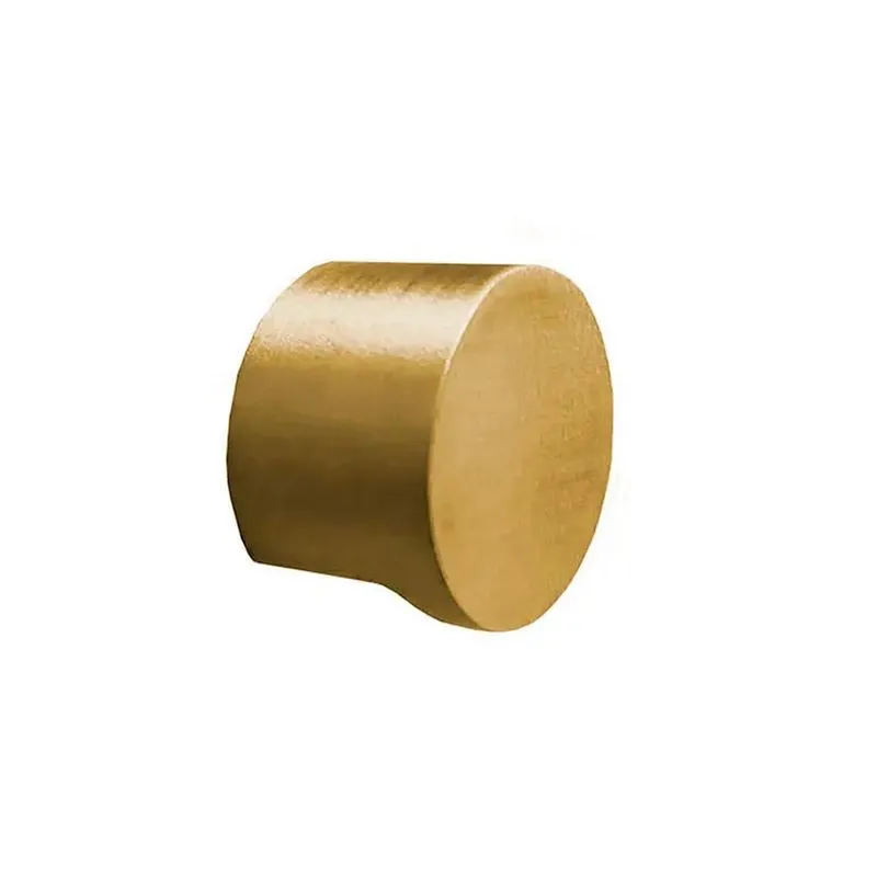 Puxador Radio Médio 16mm Dourado Zen