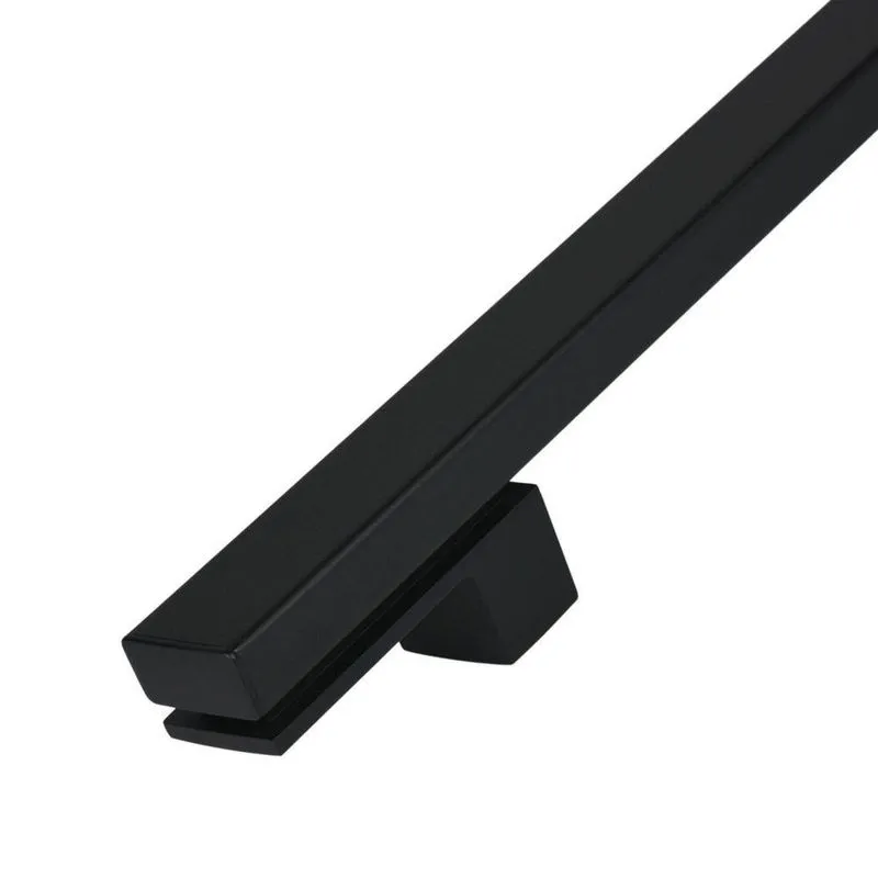 Puxador Alça Dupla Para Porta Living - 1000mm - Preto