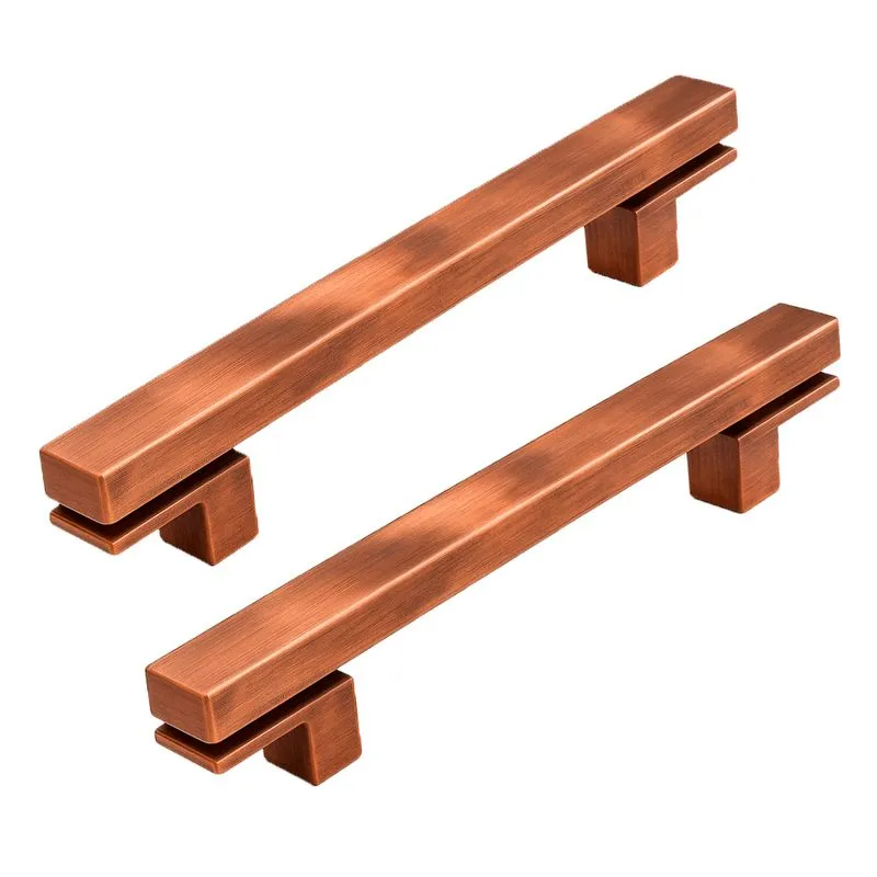Puxador Living Duplo 1000mm Vecchio Cobre Zen