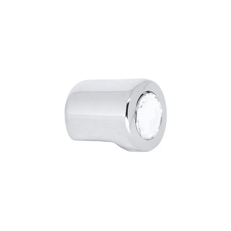 Puxador Radio Mini Cromo Diamond Zen