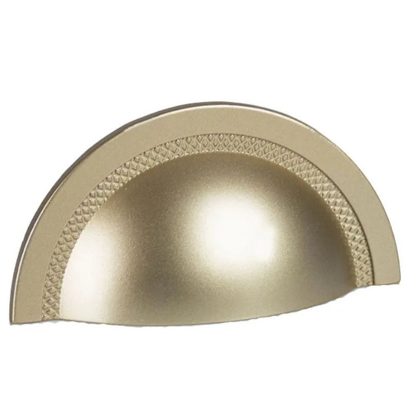 Puxador Shell 64mm - Dourado Matte - Zen Design