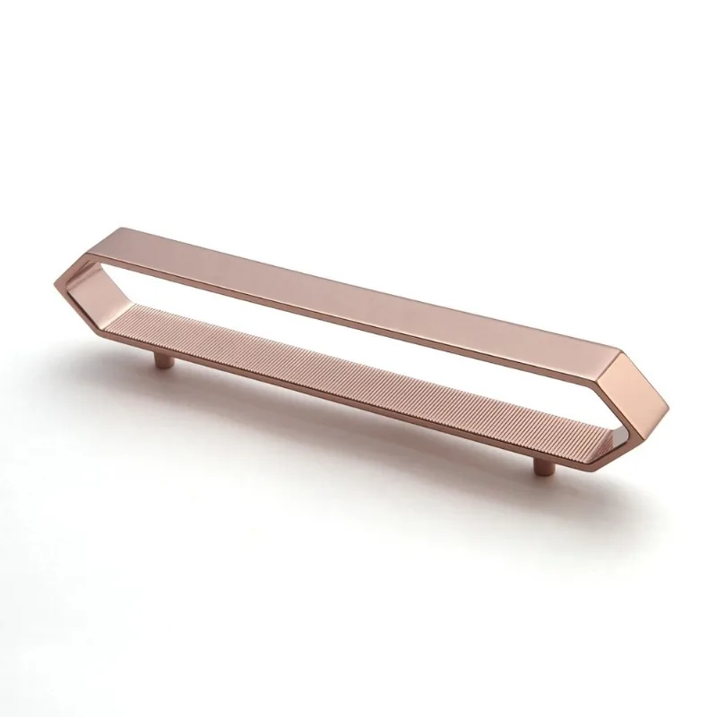 Puxador Elemento Grande 128mm Rosê Zen Design ZP5455.L00