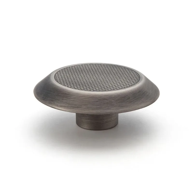 Puxador Ponto Disk Grande Níquel Velho Zen Design ZP5474.889