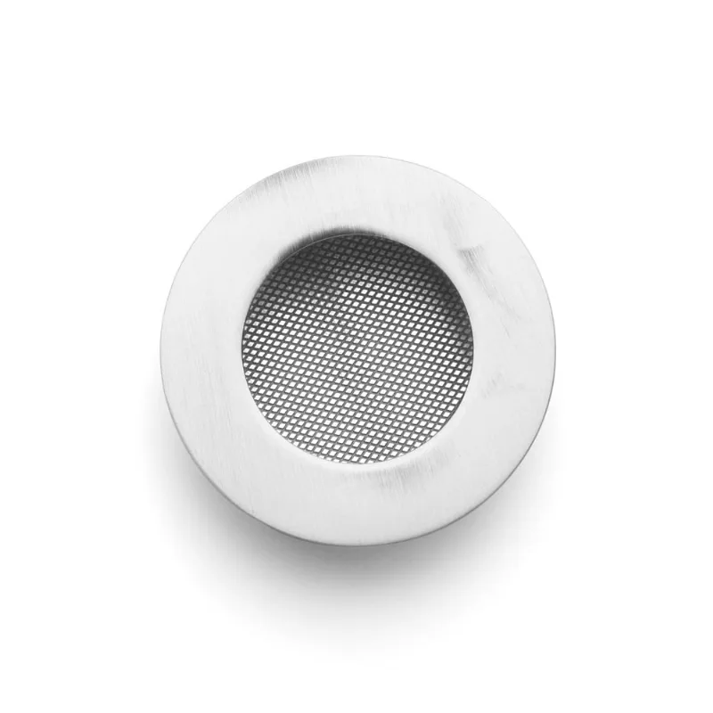 Puxador de Embutir New Tondo 75mm Branco Zen Design ZP5406.00001