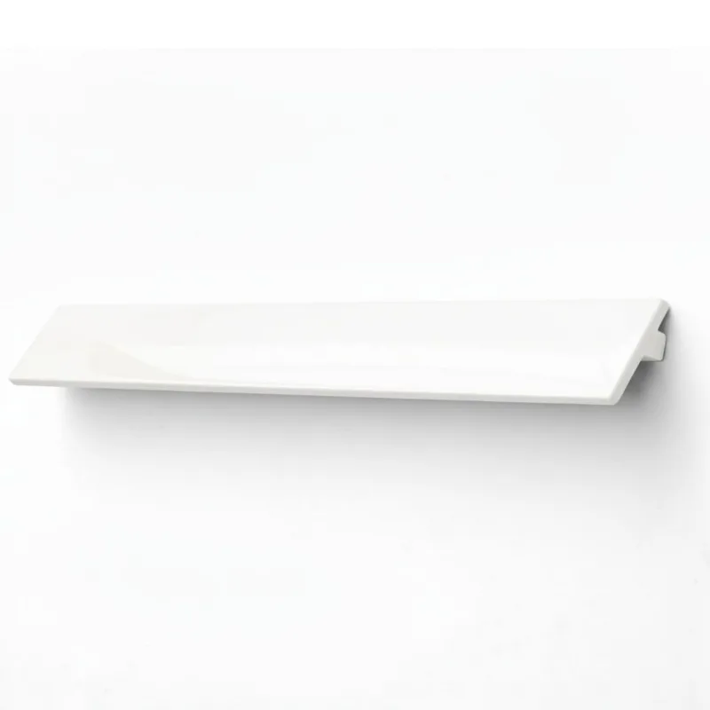 Puxador Alça Traso 416mm Branco Zen Design ZP0558.416.25