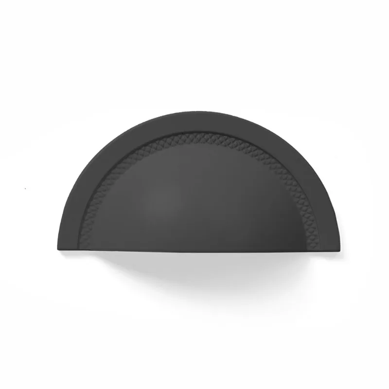 Puxador Concha Shell 64mm Preto Zen Design ZP4318.24