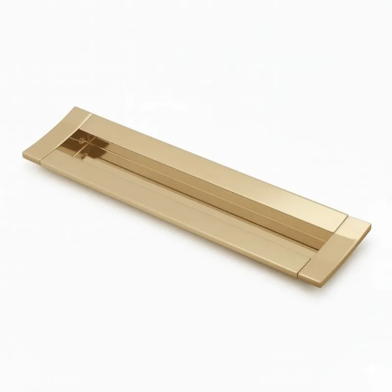 Puxador Embutido Smart 160mm Dourado Matte Zen Design ZP0057.955