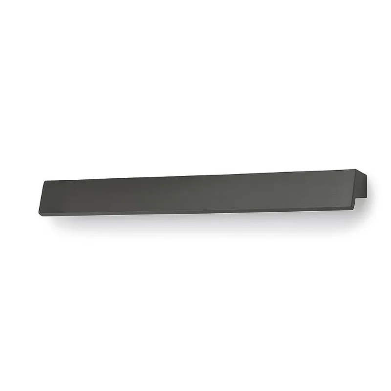 Puxador Alça Ken Liso 192mm Grafito Zen Design ZP0178.668
