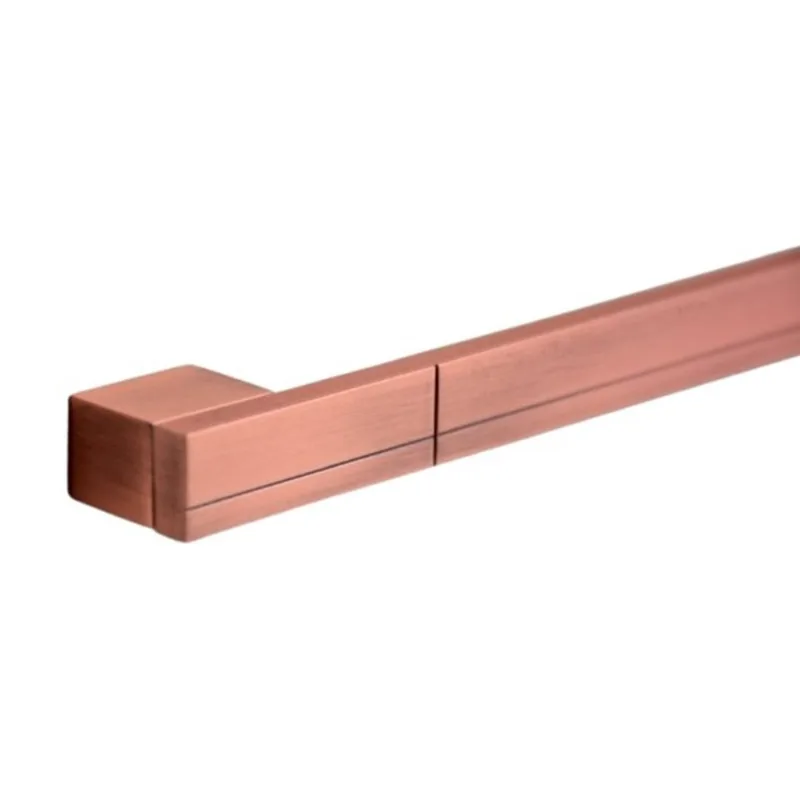 Puxador Santa Fé Cruzado 320mm Vecchio Cobre Zen Design ZP5400.320.648
