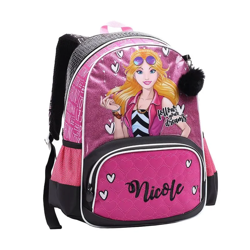 Mochila Infantil Seanite Nicole Bolso Frontal MI13896 - Item Sortido