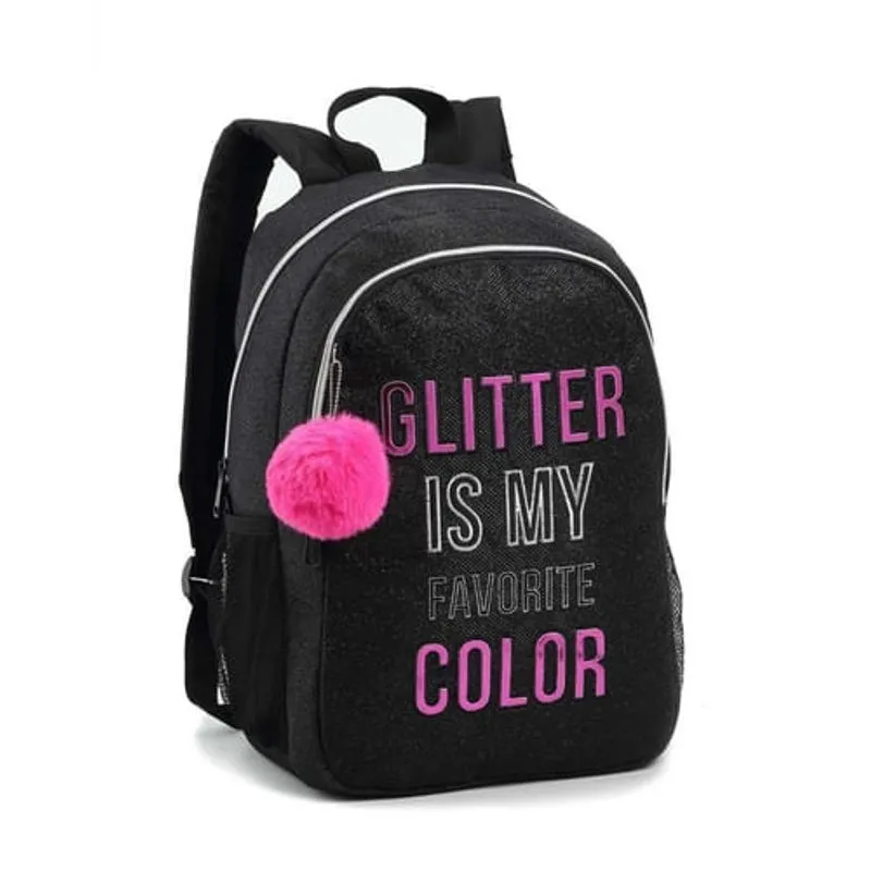 Mochila Seanite Glitter Is My Favorite Color