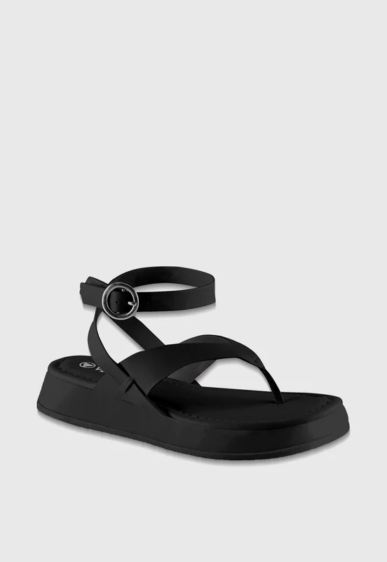 Flat Form 803025 Mestiço Preto Preto / 37