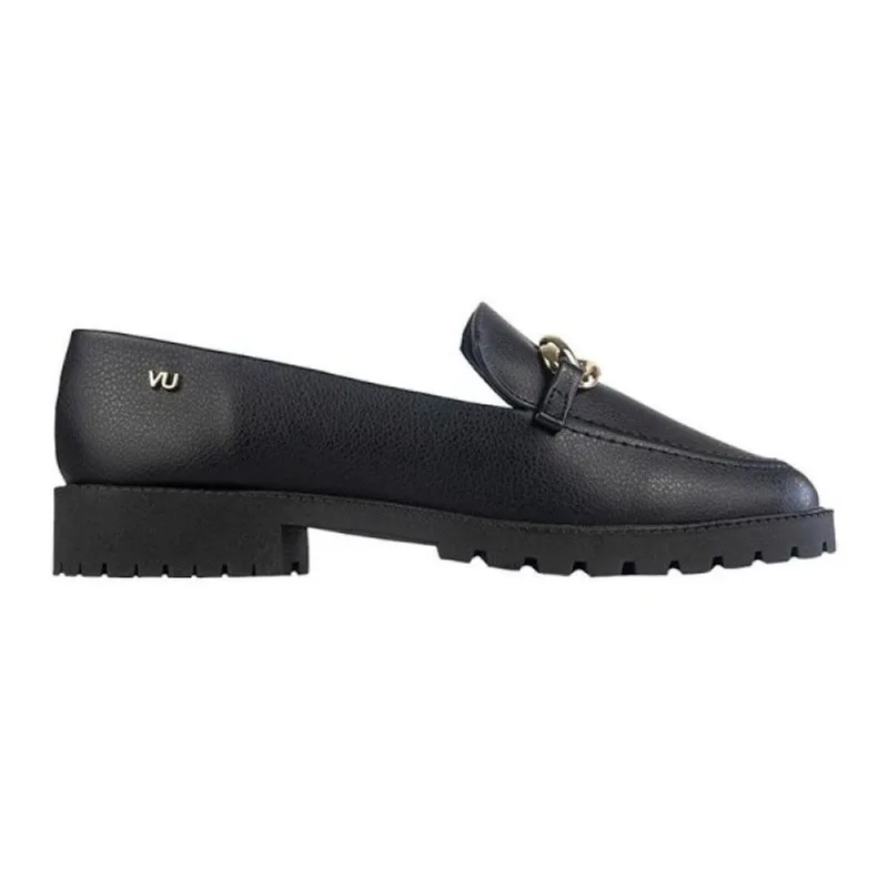 Mocassim Via Uno Tratorado com Corrente 36 / Preto