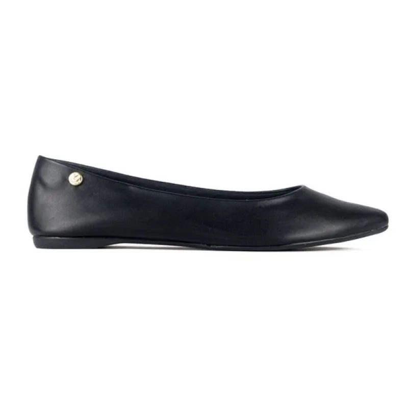 Sapatilha Via Uno Bico Fino Preto 34 / Preto