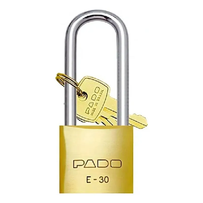 Cadeado De Latão Haste Longa Pado Lt-30/75mm Resistente Cor
