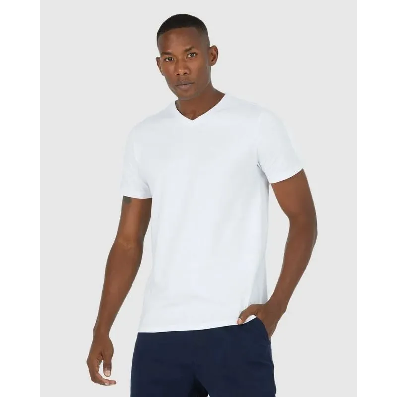 Camiseta Básica Masculina Gola V Malwee