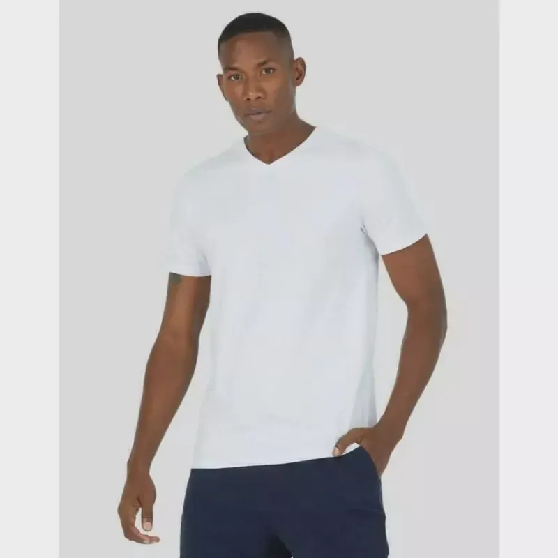 Camiseta Básica Masculina Gola V Malwee