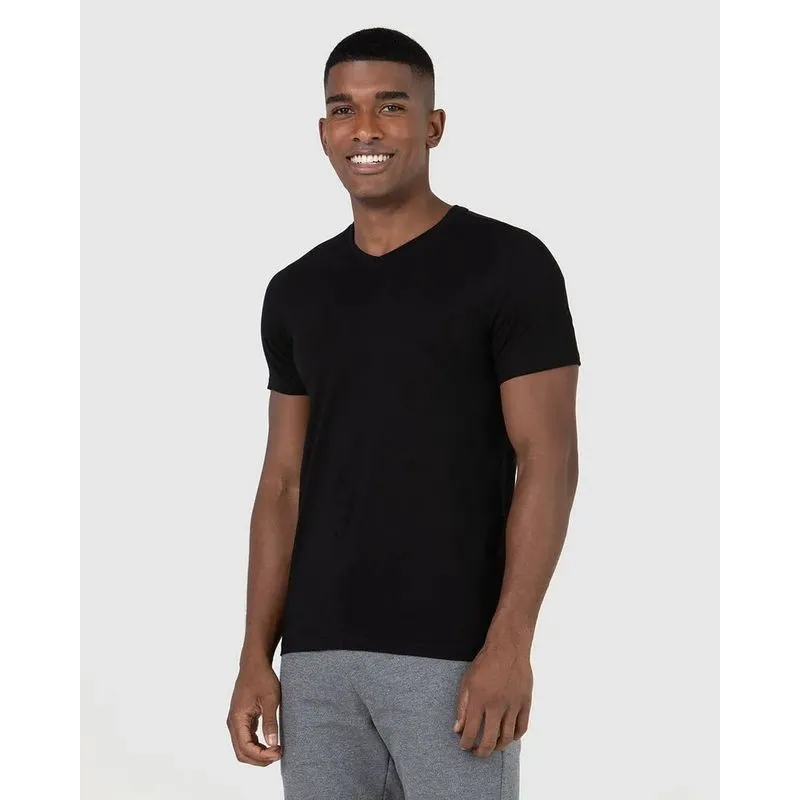 Camiseta Básica Masculina Gola V Malwee