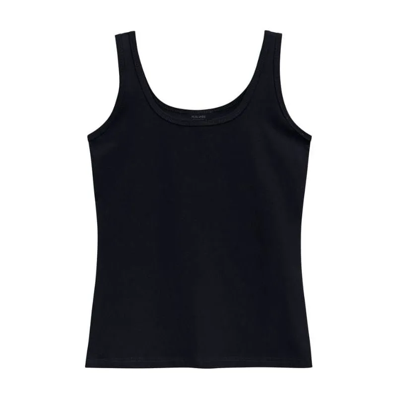 Regata Malwee Adulto Feminina Verão Básica com Alças Médias PP/XGG - 1000004493-PRETO-XGG