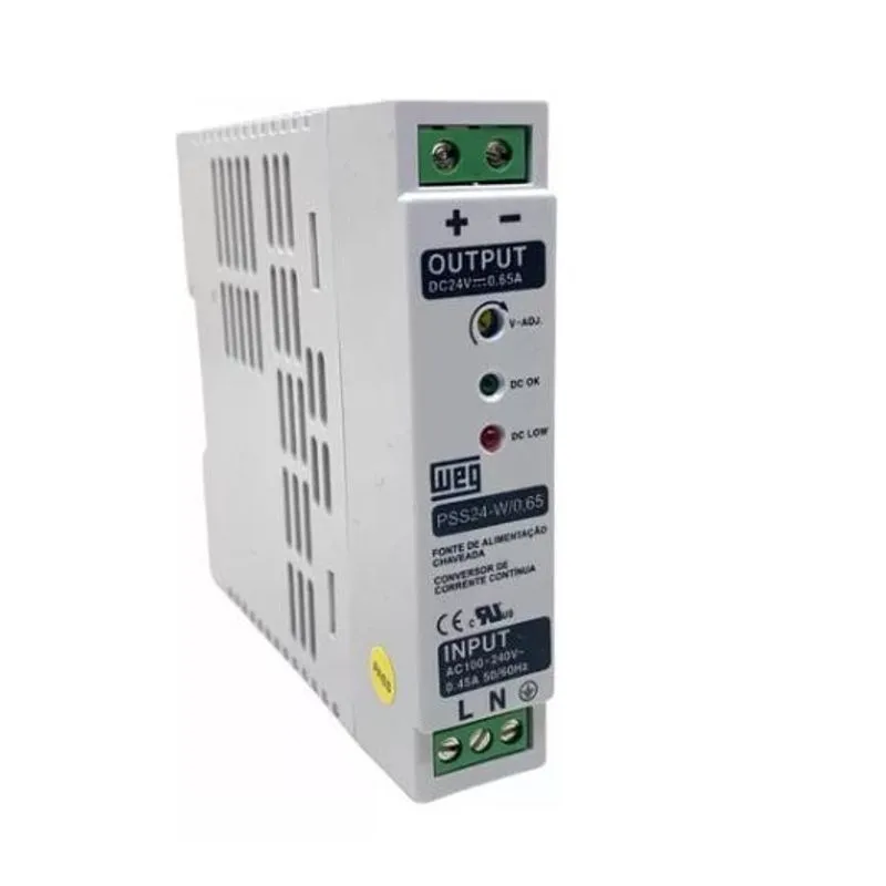 Fonte Alim. Chaveada 24v 0,65a - Modelo Pss24-w/0,65a