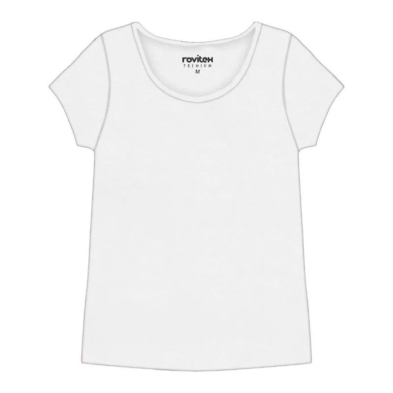 Blusa Feminina Básica Rovitex Branco P