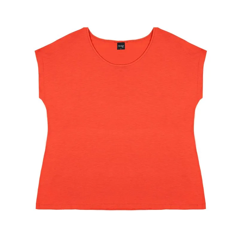 Blusa Feminina Básica Rovitex Laranja Plus G