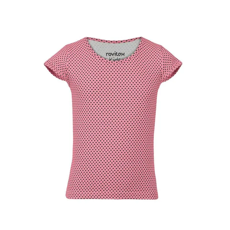 Blusa Infantil Básica Rovitex Kids Rosa 1