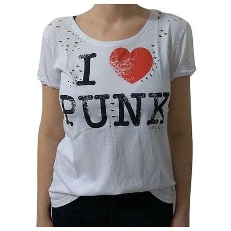 Camiseta Colcci Love Punk Feminina