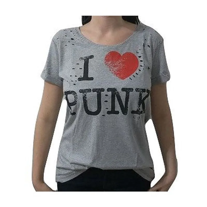 Camiseta Colcci Love Punk Feminina