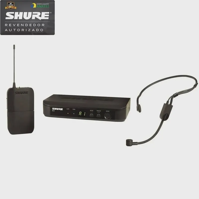 Sistema De Microfone Sem Fio Headset BLX-14BR/P31 J10 - Shure