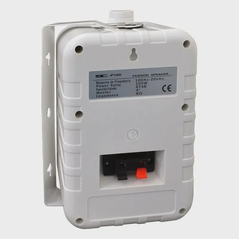 Caixa Para Som Ambiente SC-P100W - SoundCast