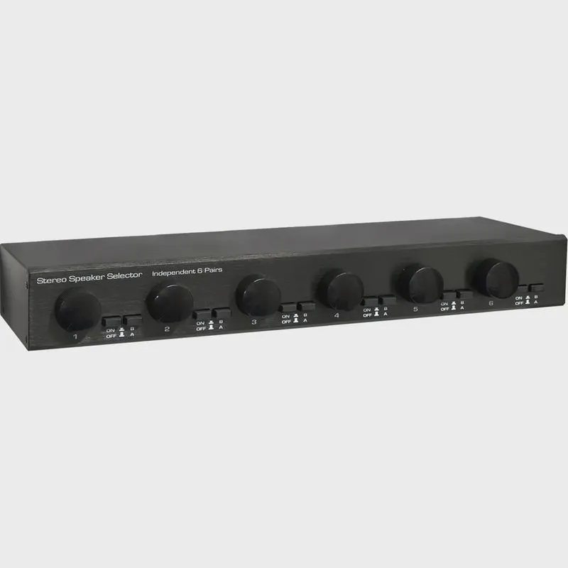 Setorizador Com Controle de Volume Para 12 Caixas CSV-612 ab - Soundcast
