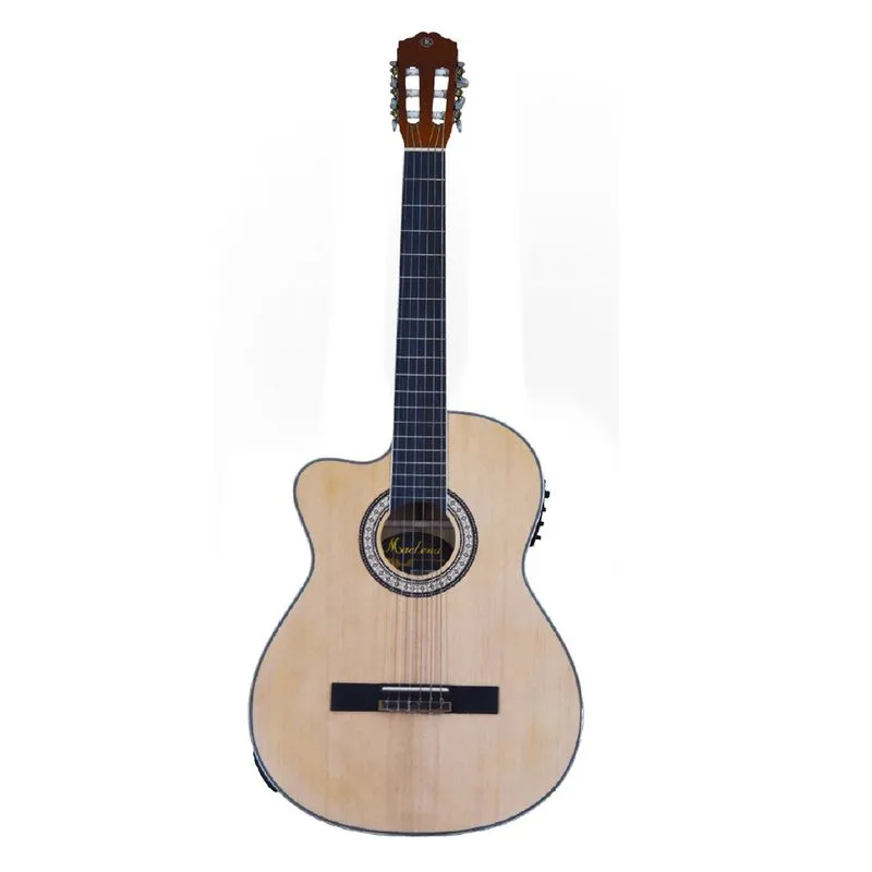 Violão Cutaway Eletroacústico Nylon mcc na lh - Maclend