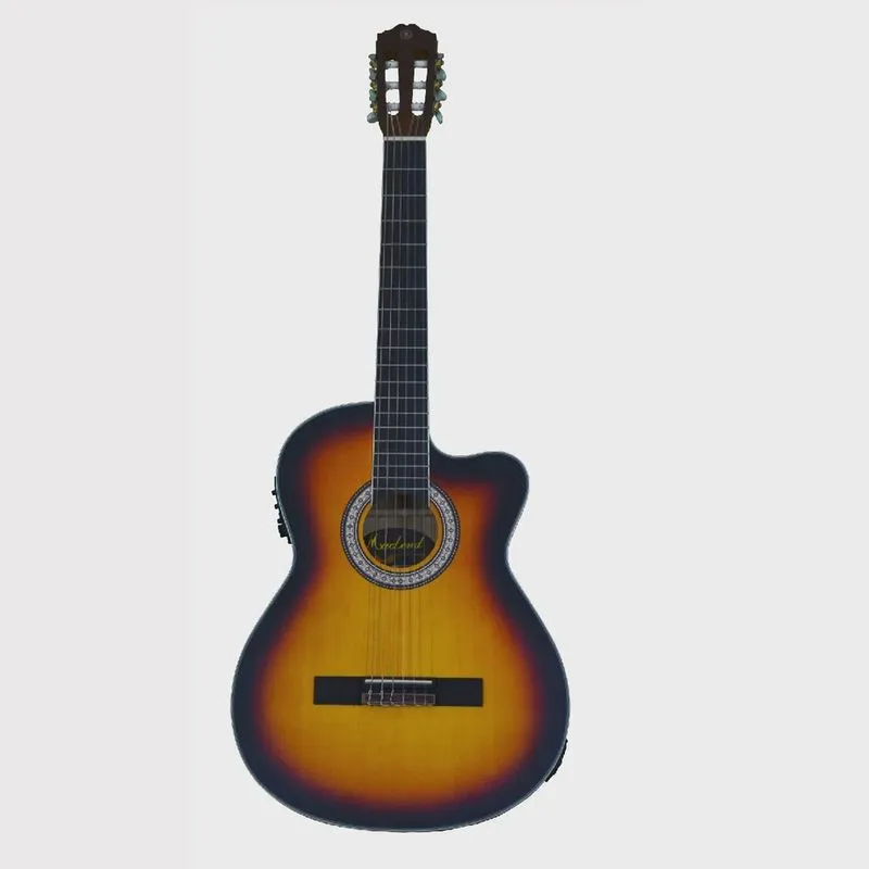 Violão Cutaway Eletroacústico Nylon mcc sb - Maclend