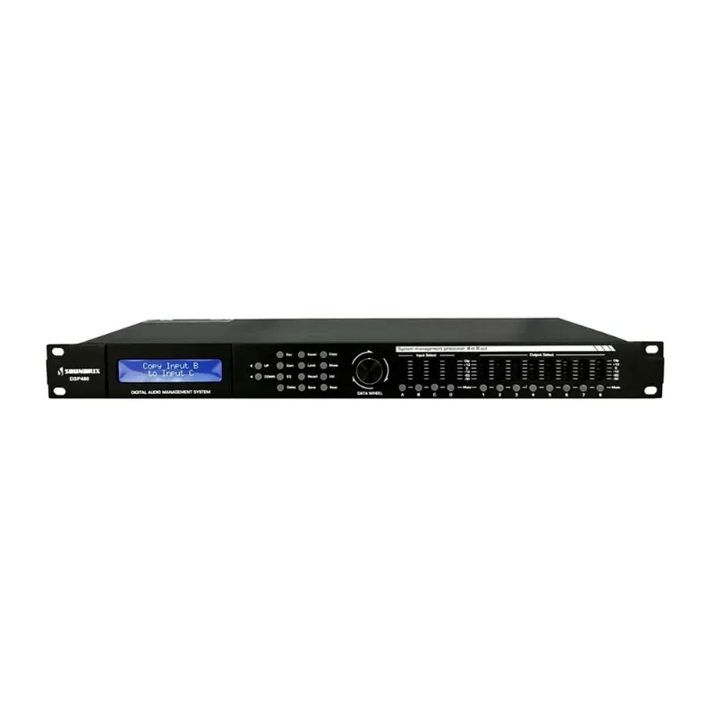 Processador Digital 4 Entradas e 8 Saídas DSP-480 - Soundrix