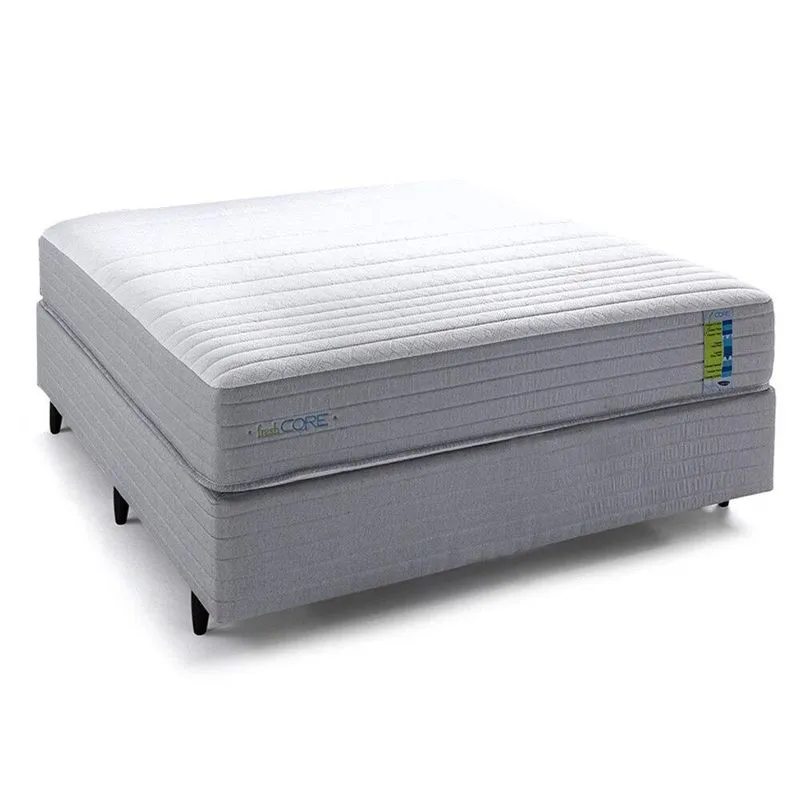 Cama Box Queen Desmontável Core, Espuma D28, 69x158x198 Cm, Freshcore