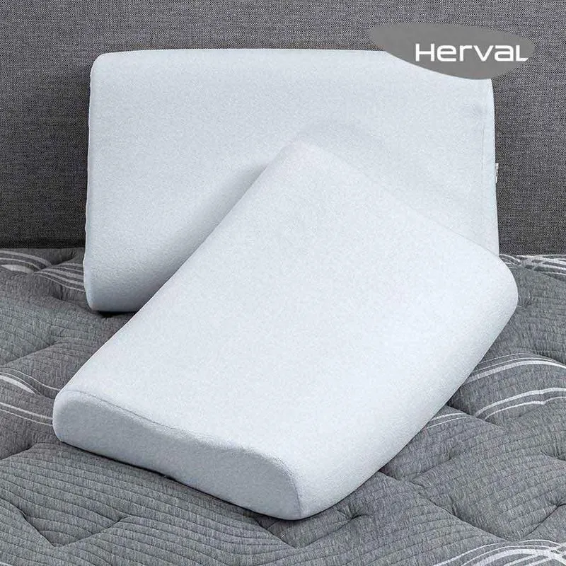Conjunto 2 Travesseiros Herval Cervical Visco